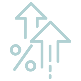 Arrows-percentage