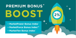 Premium bonus boost image